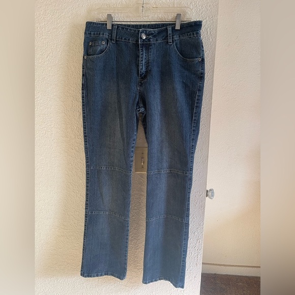 Adolfo Denim - Adolfo jeans straight leg size 12